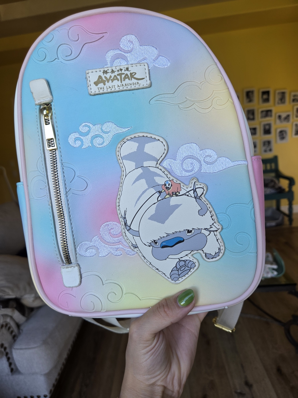 Loungefly Pastel Rainbow Appa Mini Backpack